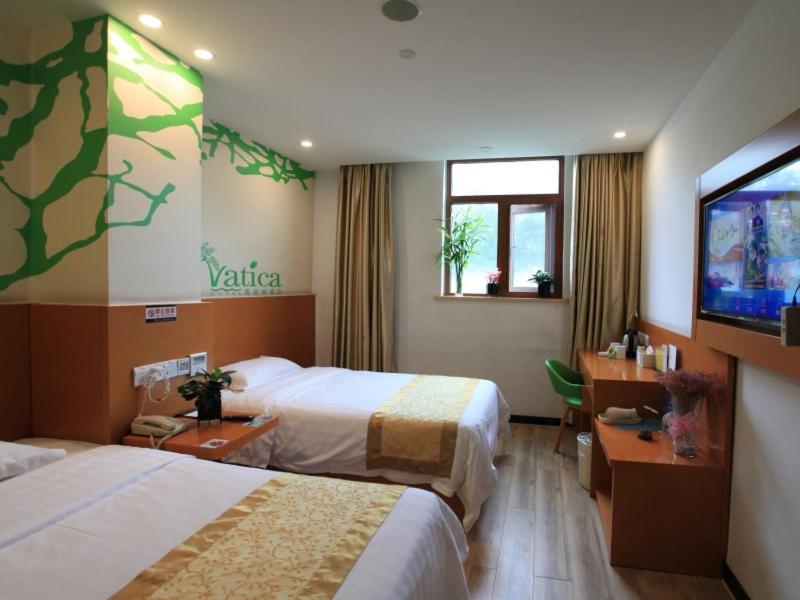 Vatica Shangdong Zaozhuang Tengzhou Railway Station Hotel Extérieur photo