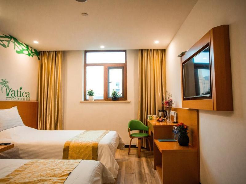 Vatica Shangdong Zaozhuang Tengzhou Railway Station Hotel Extérieur photo
