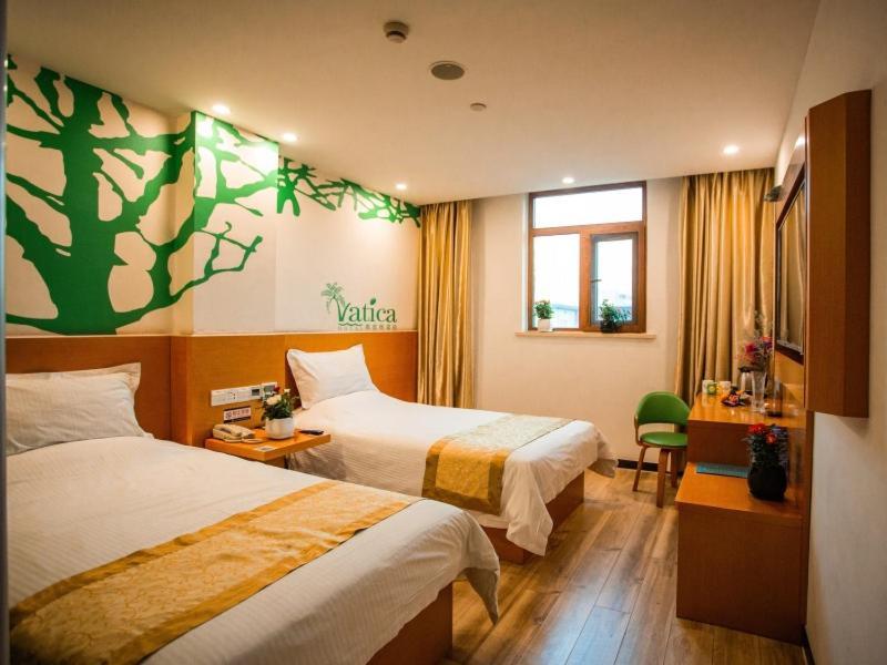 Vatica Shangdong Zaozhuang Tengzhou Railway Station Hotel Extérieur photo